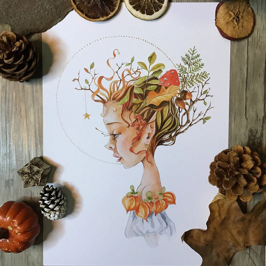Aquarelle Lâcher Prise