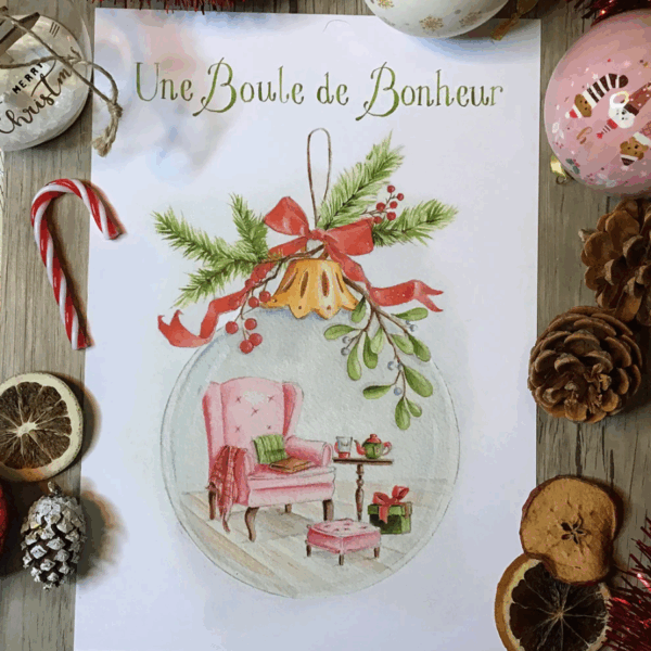 AFFICHE A4 - BOULE DE BONHEUR