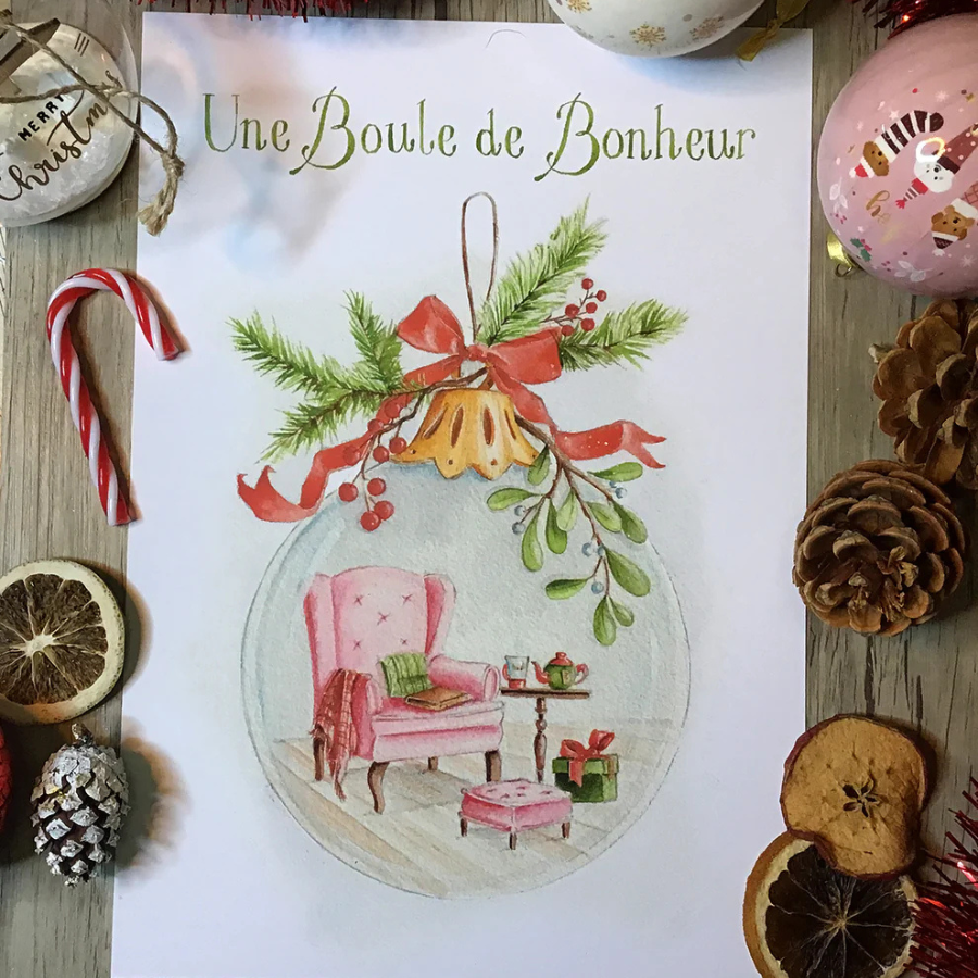 AFFICHE A4 - BOULE DE BONHEUR