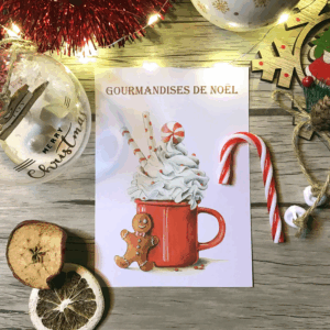CARTE – GOURMANDISE DE NOEL