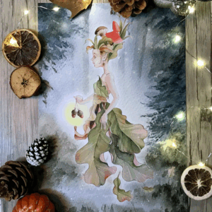 AFFICHE A4 – LA MESSAGERE DE L’AUTOMNE