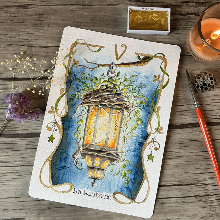 Carte 5 La Lanterne Formation Oracle Virginie Lucas Vinnylu Création